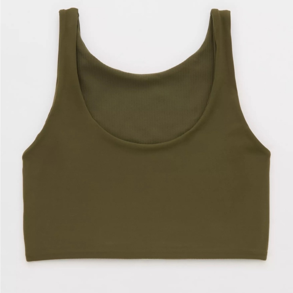 Aerie Olive Green Tank Top